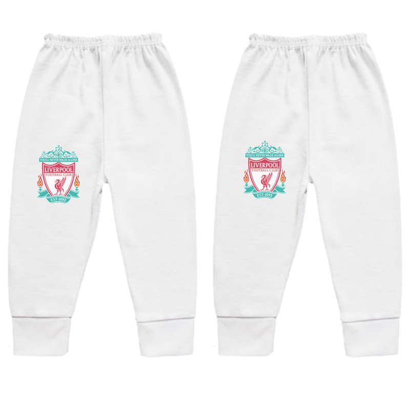 شلوار نوزادی کارانس طرح لیورپول مدل BT-81 بسته 2 عددی