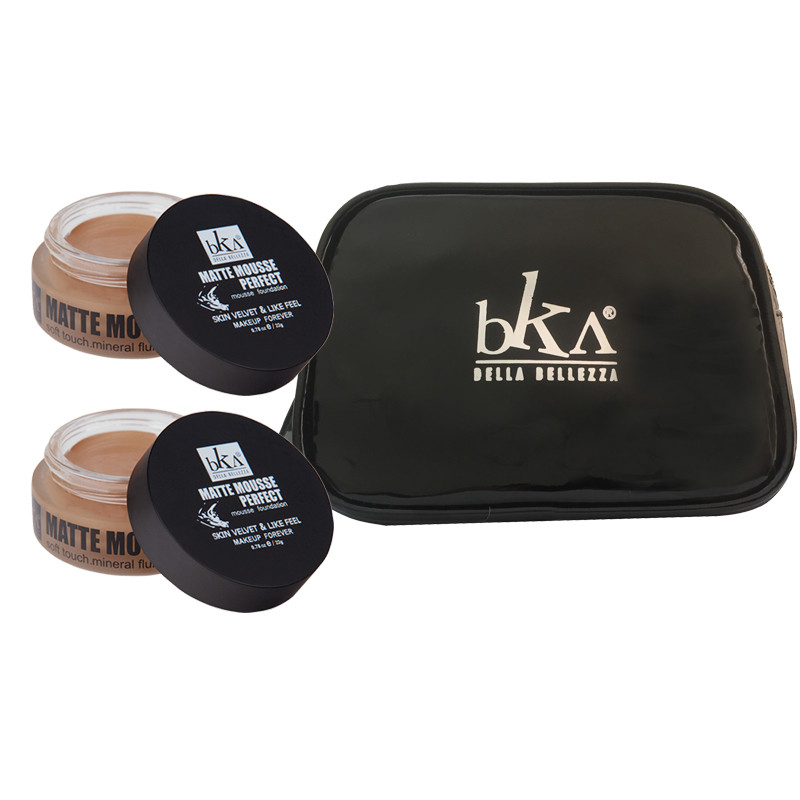 خرید و قیمت موس بکا کد M722 مجموعه 2 عددی به همراه کیف لوازم آرایش کد VG