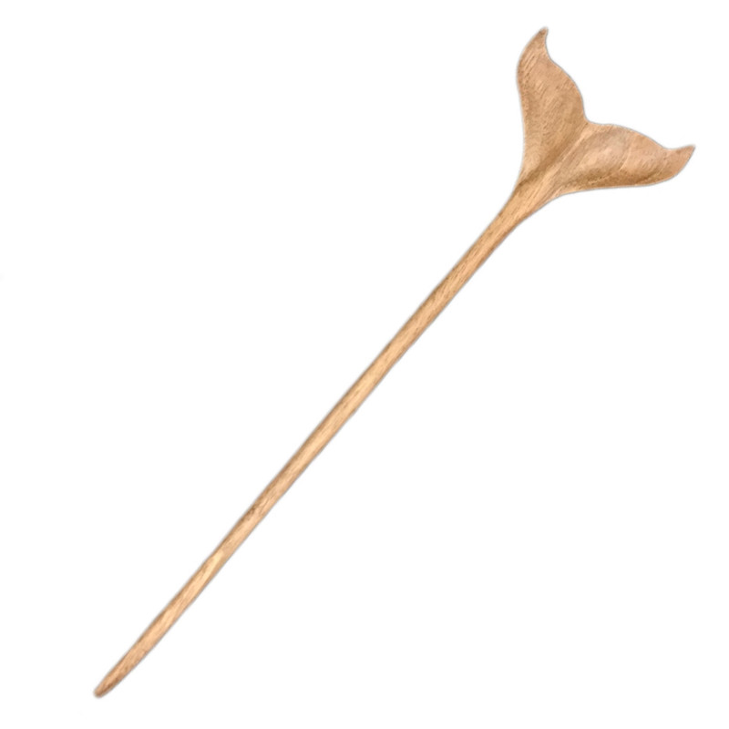 گیره مو دست ساز مدل چوبی کانزاشی