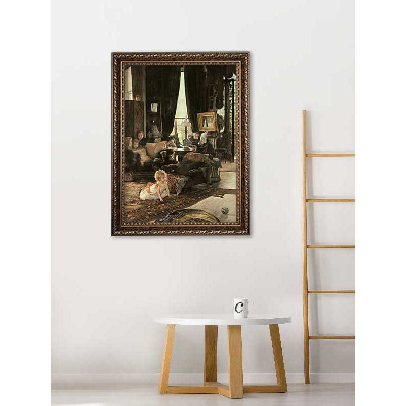 تابلو شمسه نگار مدل نقاشی کلاسیک