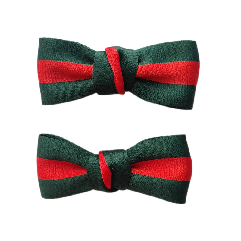 گیره مو دخترانه مدل پاپیون بسته 2 عددی