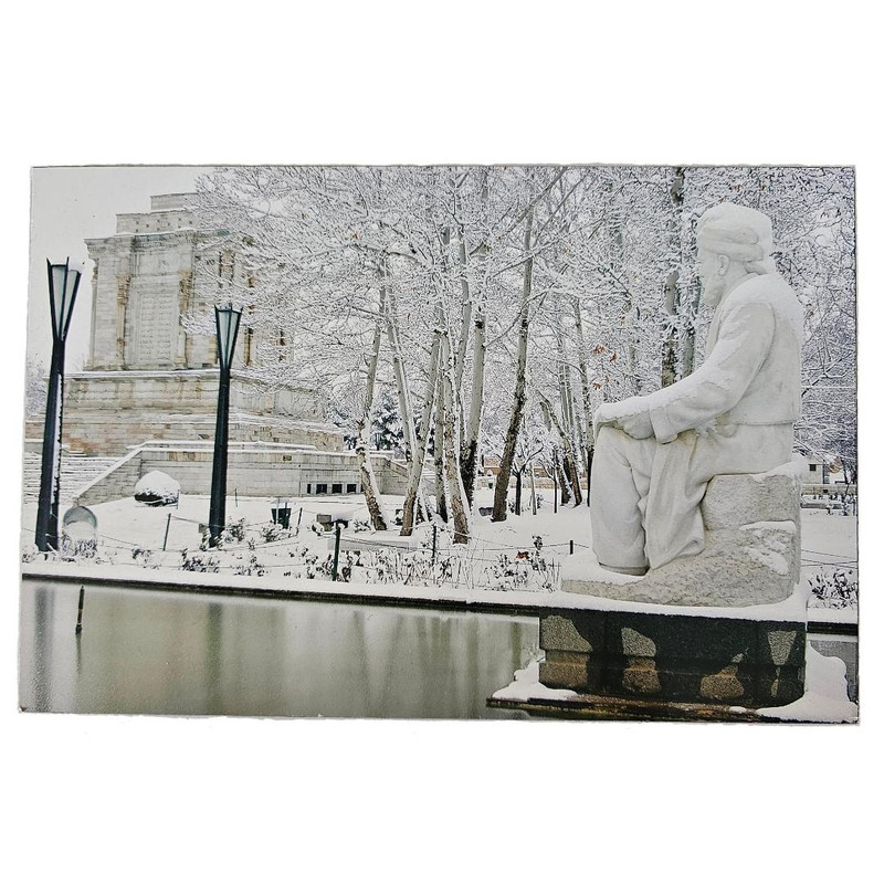 خرید و قیمت تابلو شاسی طرح مقبره فردوسی