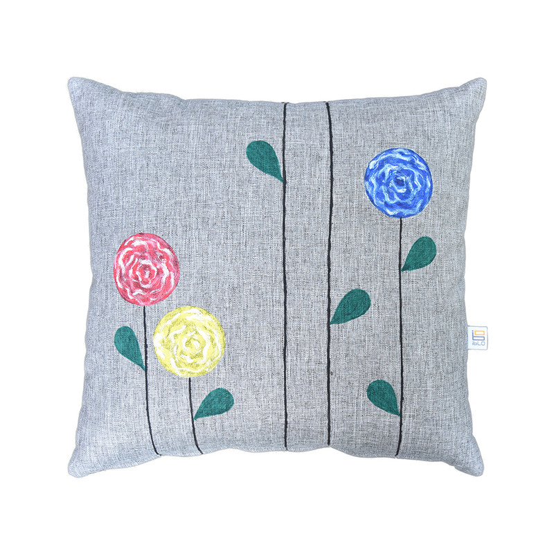 کوسن ایبلو مدل گل های آبنباتی