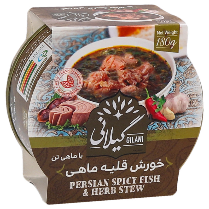 کنسرو قلیه ماهی گیلانی - 180 گرم