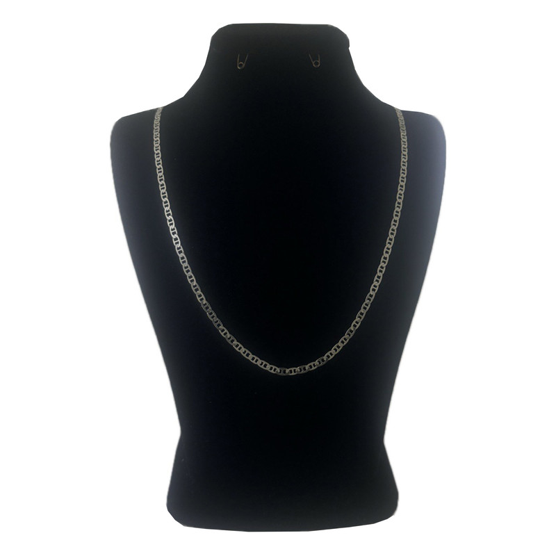 خرید و قیمت زنجیر نقره مردانه مدل تتا کد 7.94