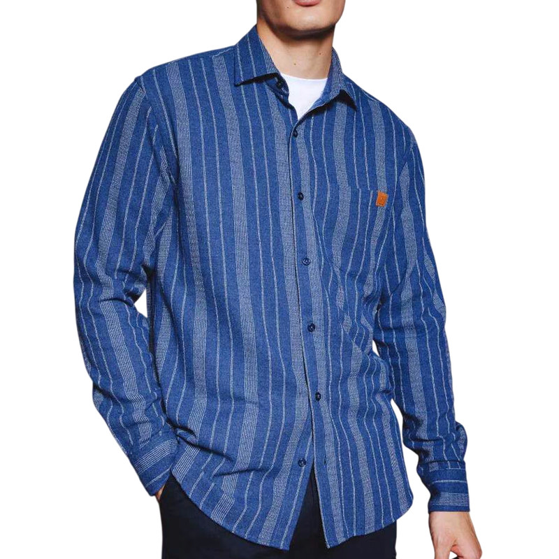 پیراهن آستین بلند مردانه دفکتو مدل اسلیم افکت