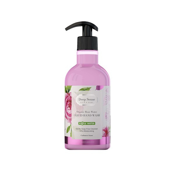 خرید و قیمت مایع دستشویی دیپ سنس مدل گلاب حجم 400 میلی لیتر