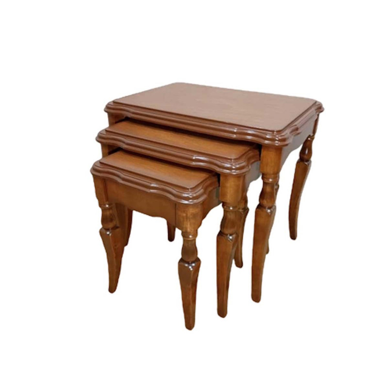 میز عسلی مدل شمشیر مجموعه 3 عددی