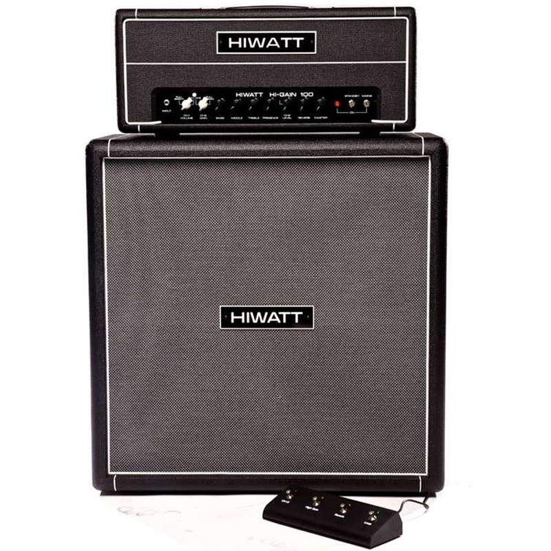 خرید و قیمت آمپلی فایر هد و کابین های وات مدل HI GAIN 100W+ HG 412