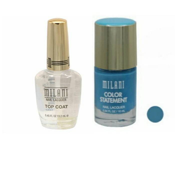 تاپ کات میلانی مدل 04 به همراه لاک ناخن میلانی مدل 24