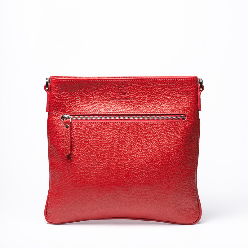 کیف دوشی زنانه خانه چرم تبریز مدل سورن-فلوتر