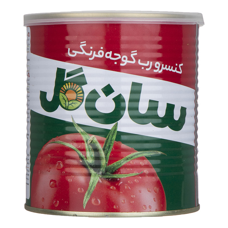 خرید و قیمت کنسرو رب گوجه فرنگی سان گل - 800 گرم