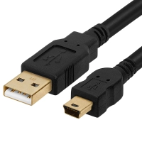 کابل تبدیل USB به miniUSB بافو مدل D30301 طول 3 متر