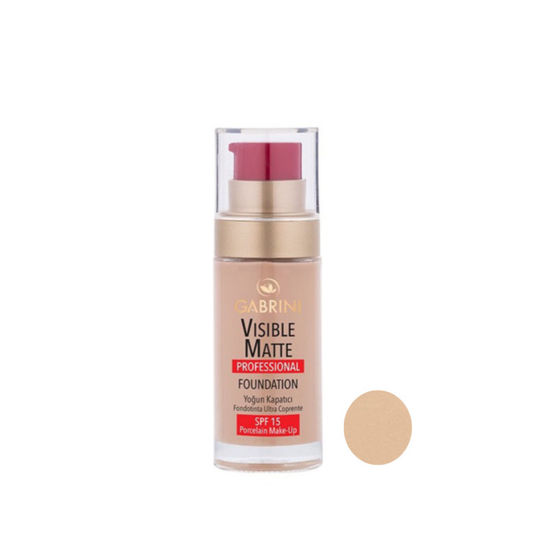 کرم پودر گابرینی مدل matte شماره 03 حجم 30 میلی لیتر