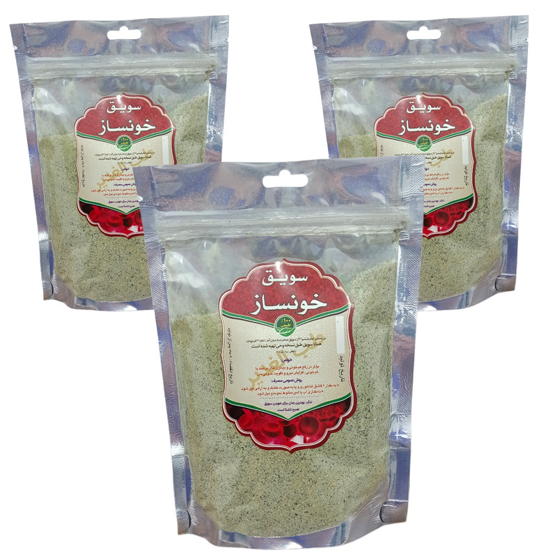 سویق لاغری - 250 گرم بسته 3 عددی