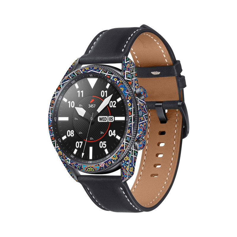 برچسب ماهوت طرح Iran-Tile6 مناسب برای ساعت هوشمند سامسونگ Galaxy Watch3 45mm