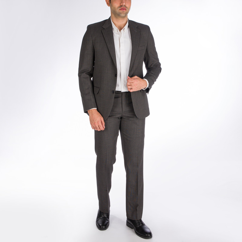 کت و شلوار مردانه مدل دراپ 4 رنگ طوسی