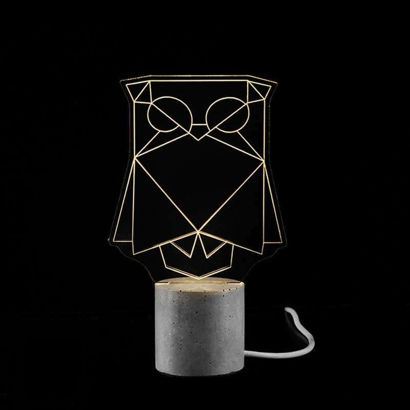 چراغ خواب دکوراتیو پلاس مدلAC-045