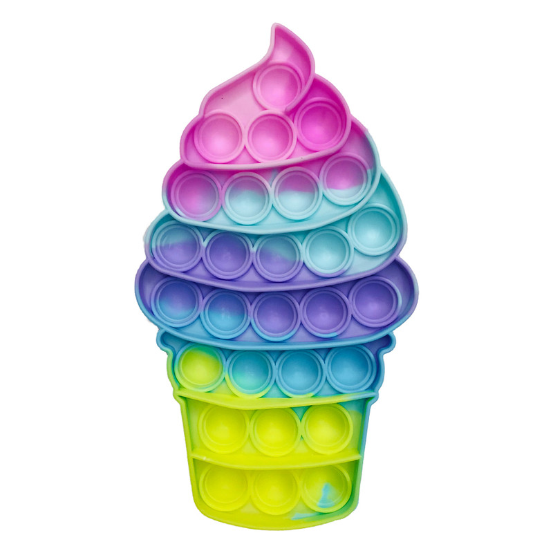 فیجت ضد استرس مدل پاپیت طرح بستنی قیفی