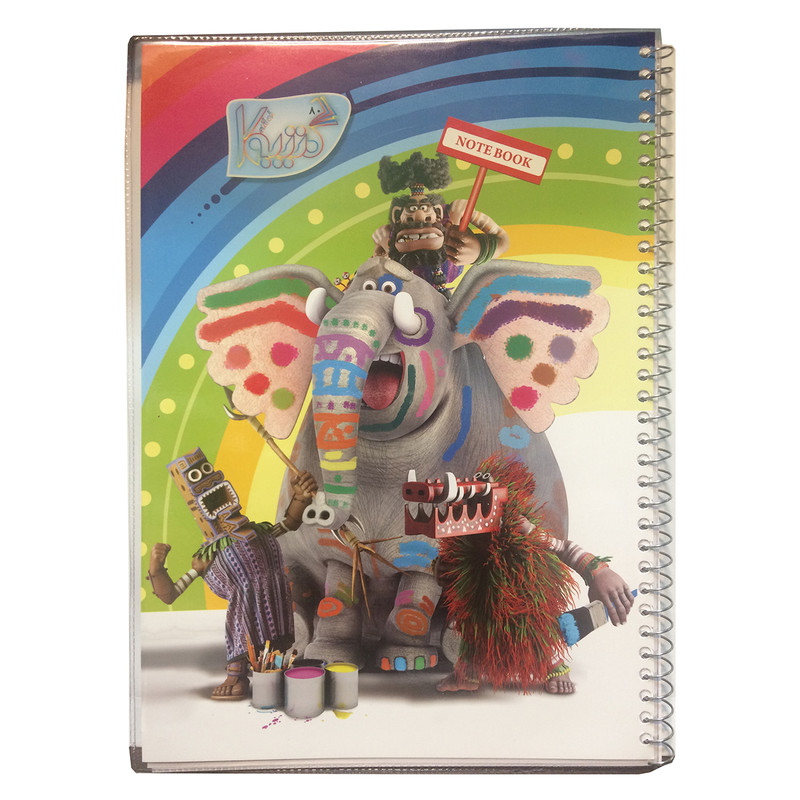 دفتر مشق 100 برگ کتیبه طرح فیلشاه دو Ar00130