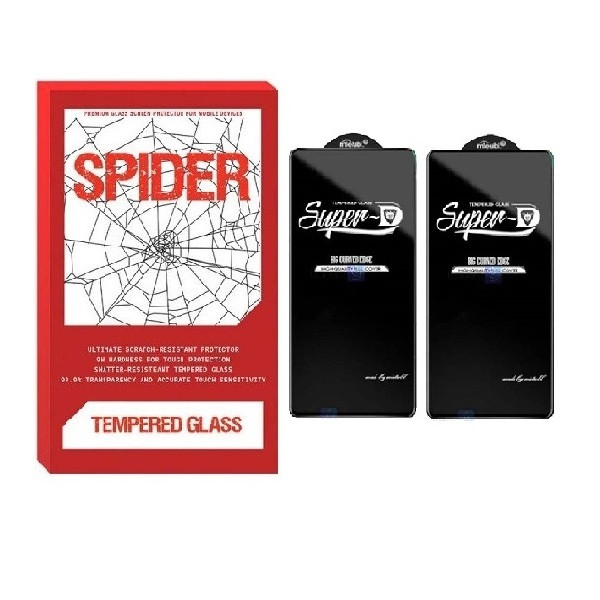 محافظ صفحه نمایش اسپایدر مدل Super-D مناسب برای گوشی موبایل اپل iPhone 11 Pro بسته 2 عددی