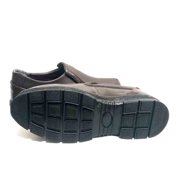 کفش مردانه مدل مجلسی رامون رنگ قهوه ای7