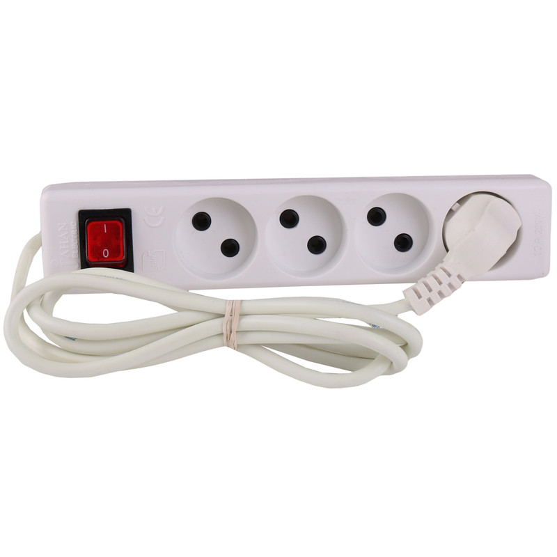 چندراهی برق جهان الکتریک مدل JEART1026 مجموعه 5عددی