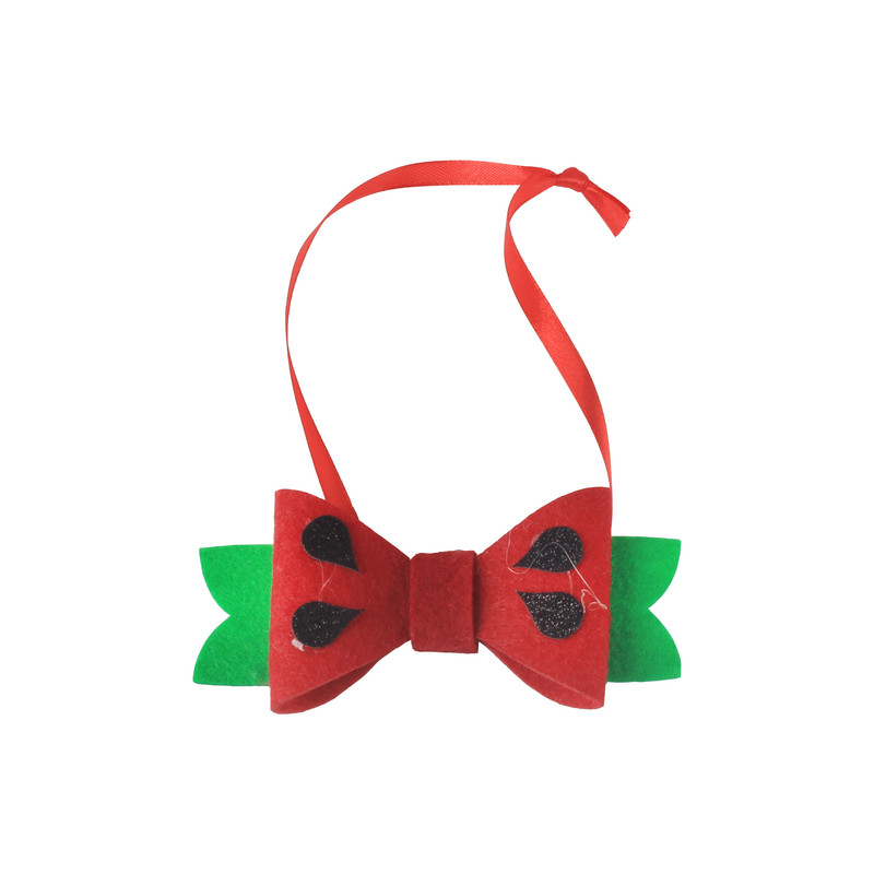 پاپیون تزیینی طرح شب یلدا مدل هندوانه