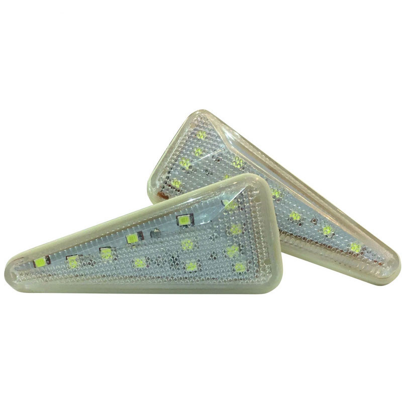 چراغ راهنما گلگیر خودرو وارون مدل P-655-WH-SMD مناسب برای پراید بسته 2 عددی