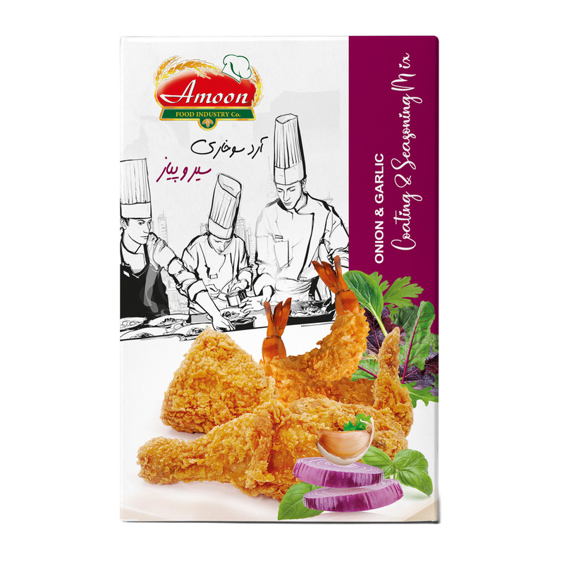 پودر سوخاری سیر و پیاز آمون - 200 گرم