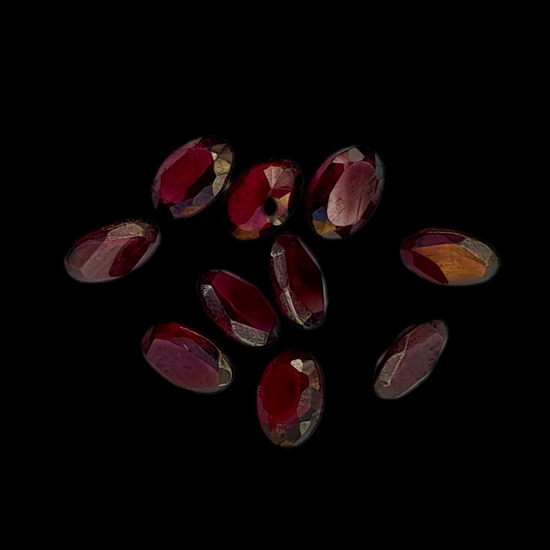 سنگ یاقوت کد k066 مجموعه 10عددی