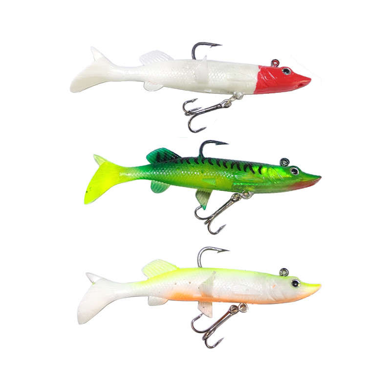 خرید و قیمت طعمه ماهیگیری کاپیتان مدل 3068 بسته 3 عددی