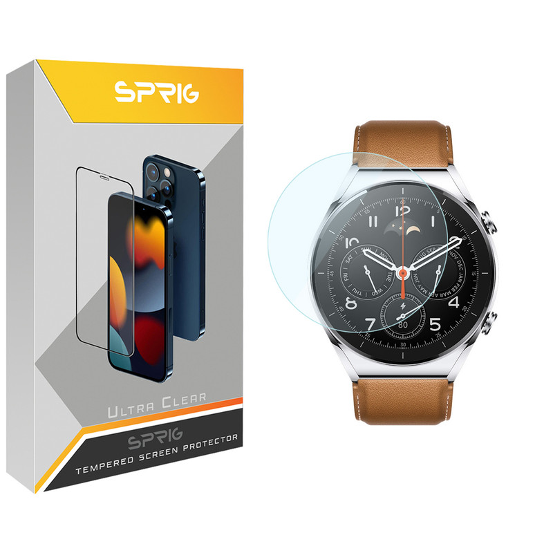 محافظ صفحه نمایش اسپریگ مدل SPG مناسب برای ساعت هوشمند شیائومی Watch S1