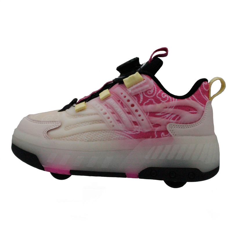 کفش چراغدار مخصوص دویدن دخترانه بی کی جی کیدز مدل پیچی کد 423825