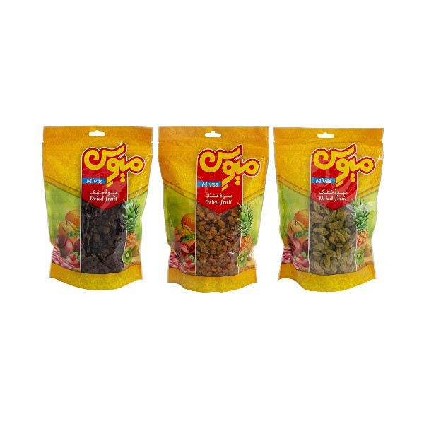 خرید و قیمت کشمش میوس - 450 گرم مجموعه 3 عددی