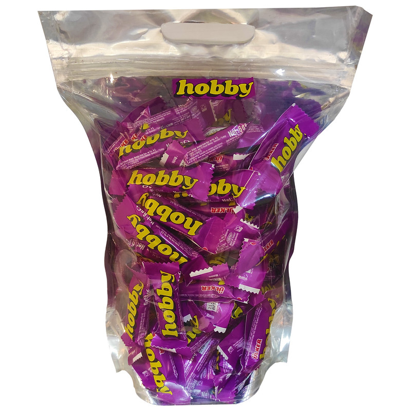 خرید و قیمت شکلات لقمه ای مغزدار فندقی هوبی - 300 گرم