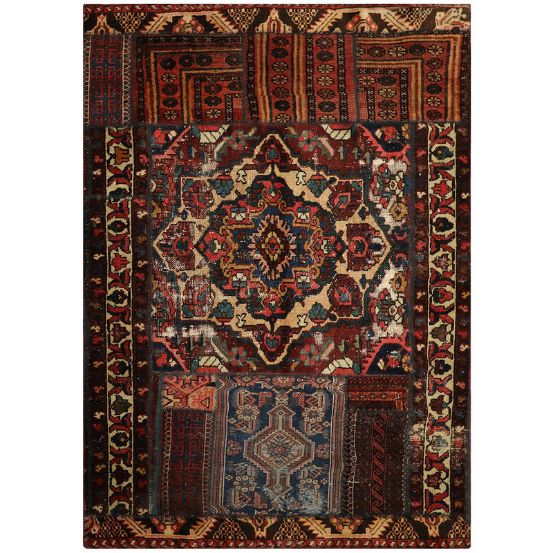 کلاژ فرش دستبافت دو و نیم متری فرش هریس کد 102034