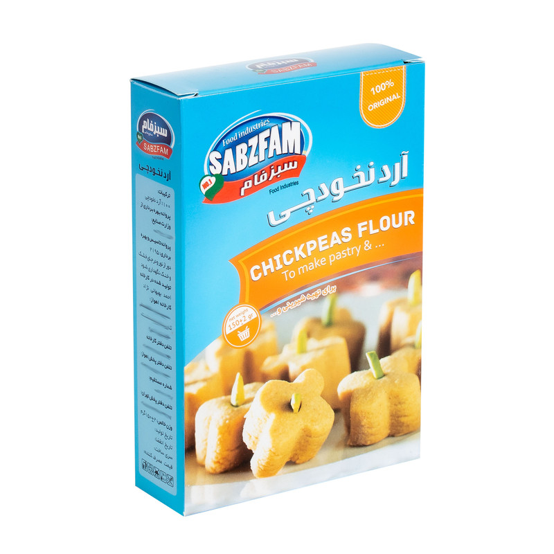 خرید و قیمت آرد نخودچی سبزفام - 150 گرم