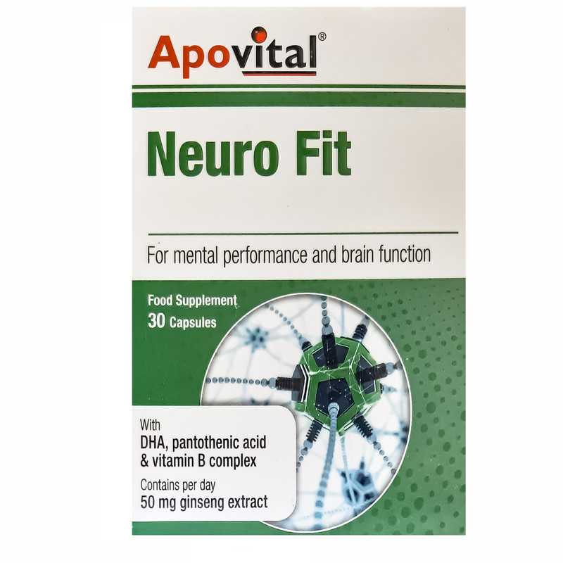 کپسول نوروفیت آپوویتال بسته 30 عددی