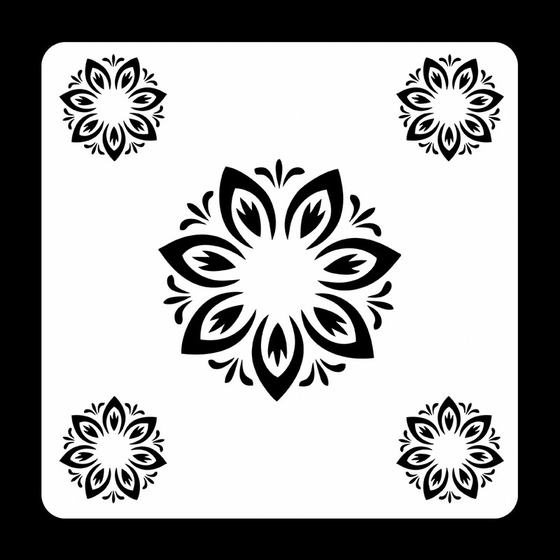 شابلون دکو رستا کد S211