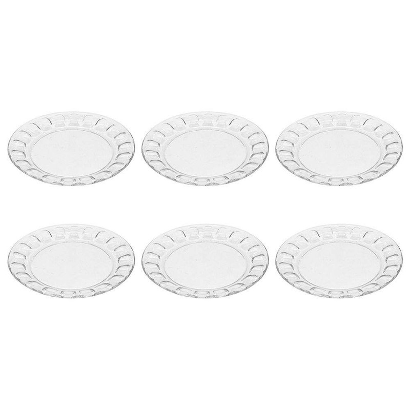 پیش دستی شیشه و بلور اصفهان مدل گلاله بسته 6 عددی