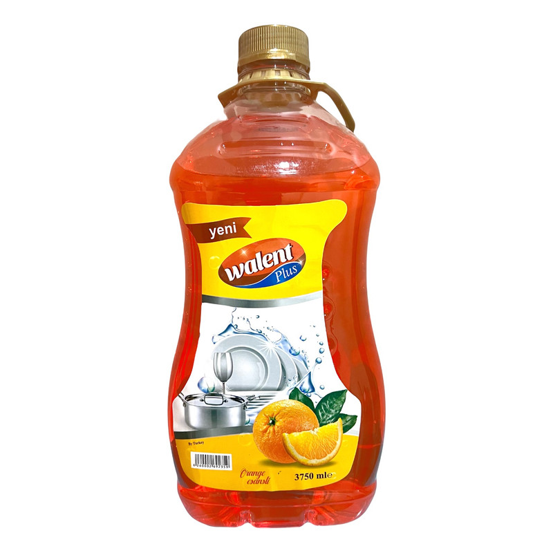 مایع ظرفشویی ولنت پلاس مدل پرتغال حجم 3750 میلی لیتر