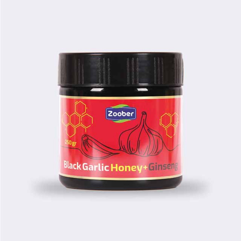 خرید و قیمت معجون سیر سیاه و عسل و جینسینگ زوبر - 350 گرم