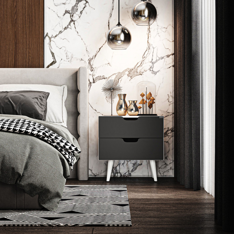 میز پاتختی اعیان مدل FH647