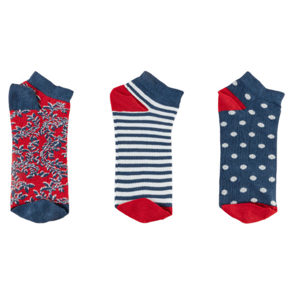 خرید و قیمت جوراب ساق کوتاه زنانه مادام کوکو مدل Pensee بسته 3 عددی