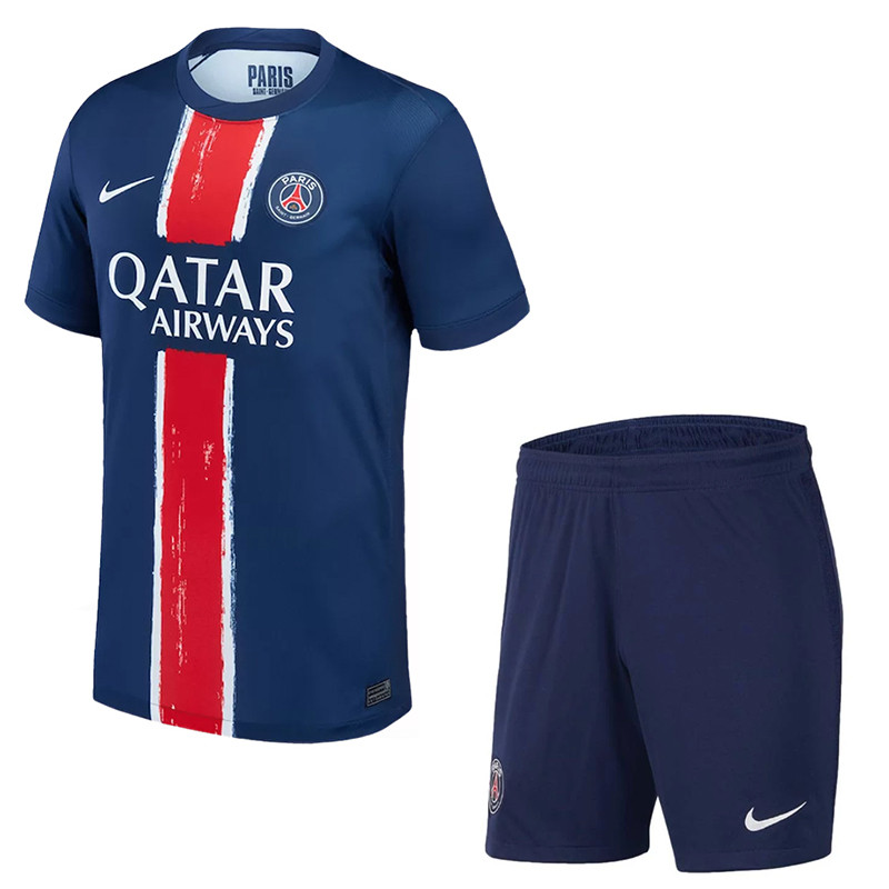 ست تی شرت و شلوارک ورزشی مردانه مدل پاریس Home 2025