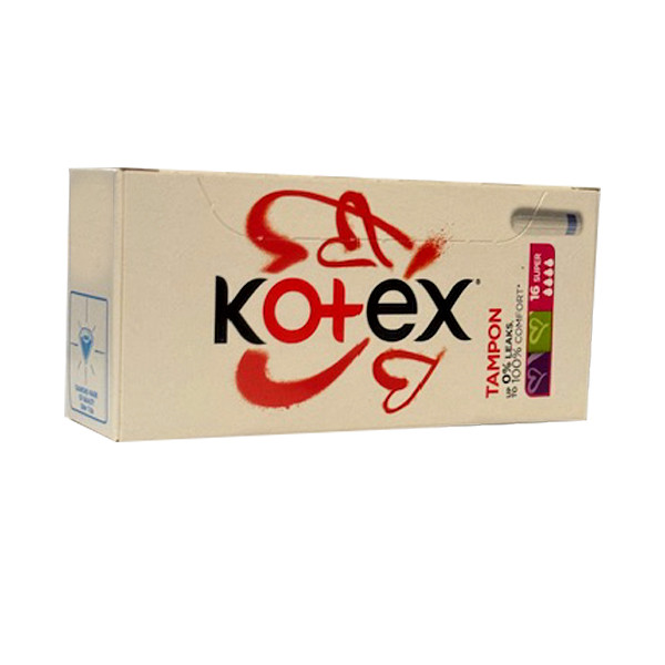 تامپون کوتکس مدل Super بسته 16 عددی