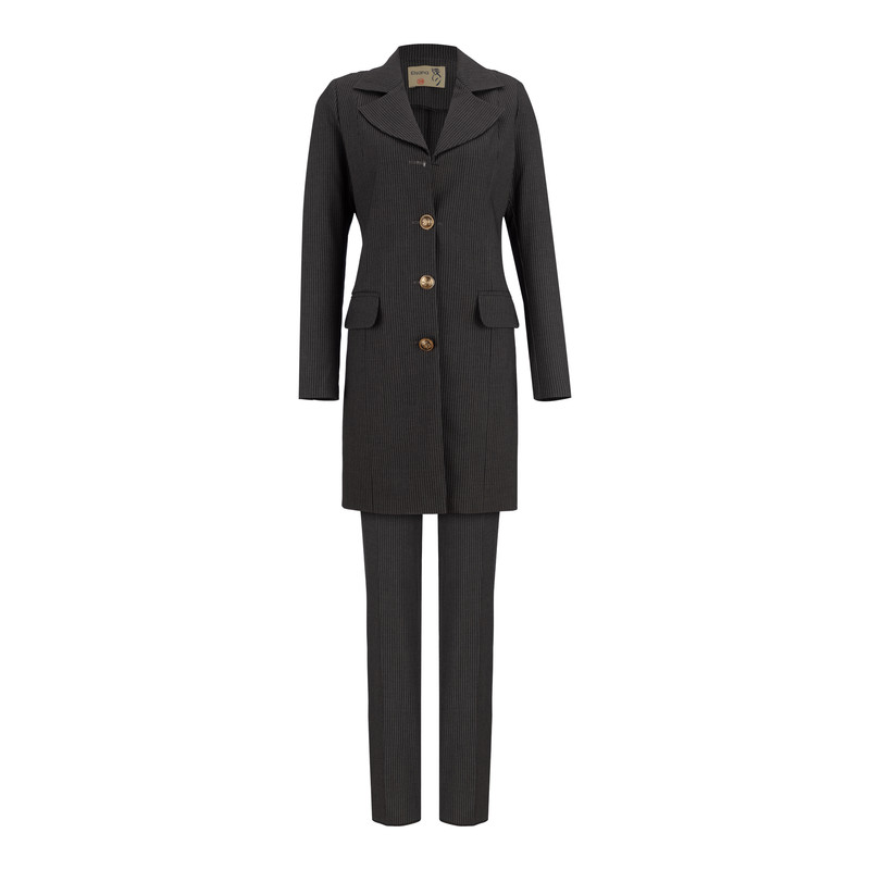 مانتو و شلوار زنانه السانا مدل ابریشم کد 75002