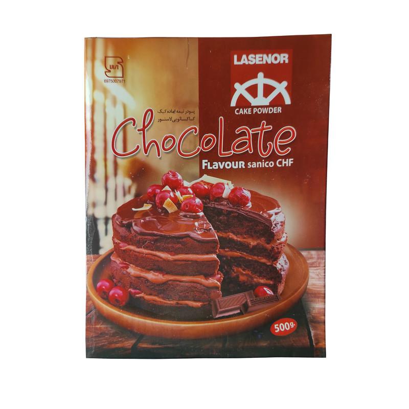 پودر کیک با طعم کاکائو لاسنور - 500 گرم