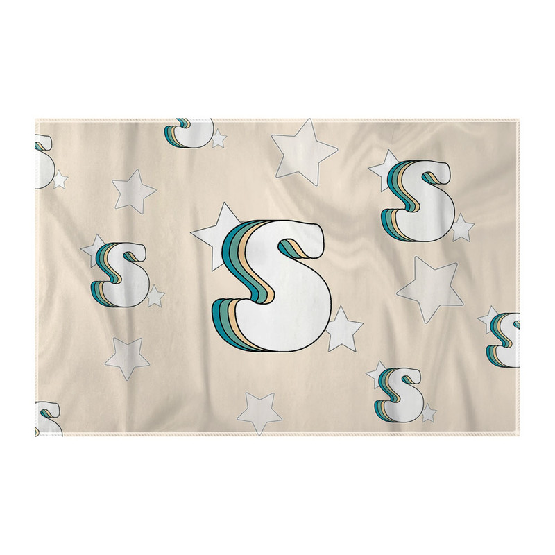 خرید و قیمت کاغذ کادو ترمه طراحان ایده مدل حرف S رترو کد cfp2943